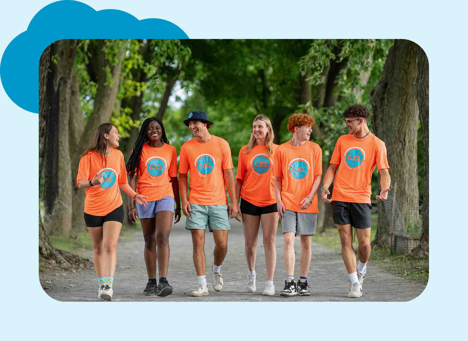 équipe d'animateurs du camp de jour du Collège Laval